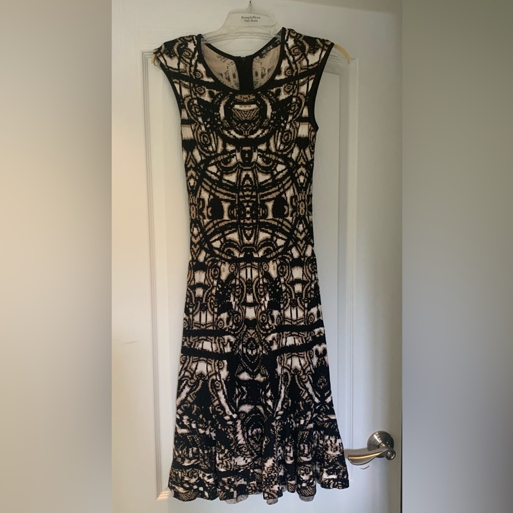 Nic & Zoe fit and flare sweater dress